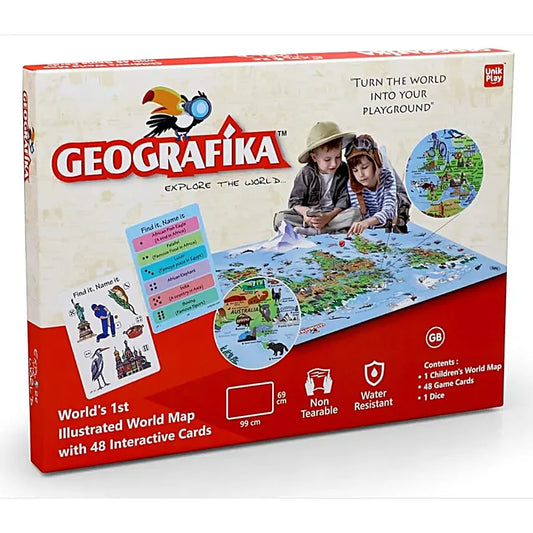 UnikPlay Geografika World Map Game